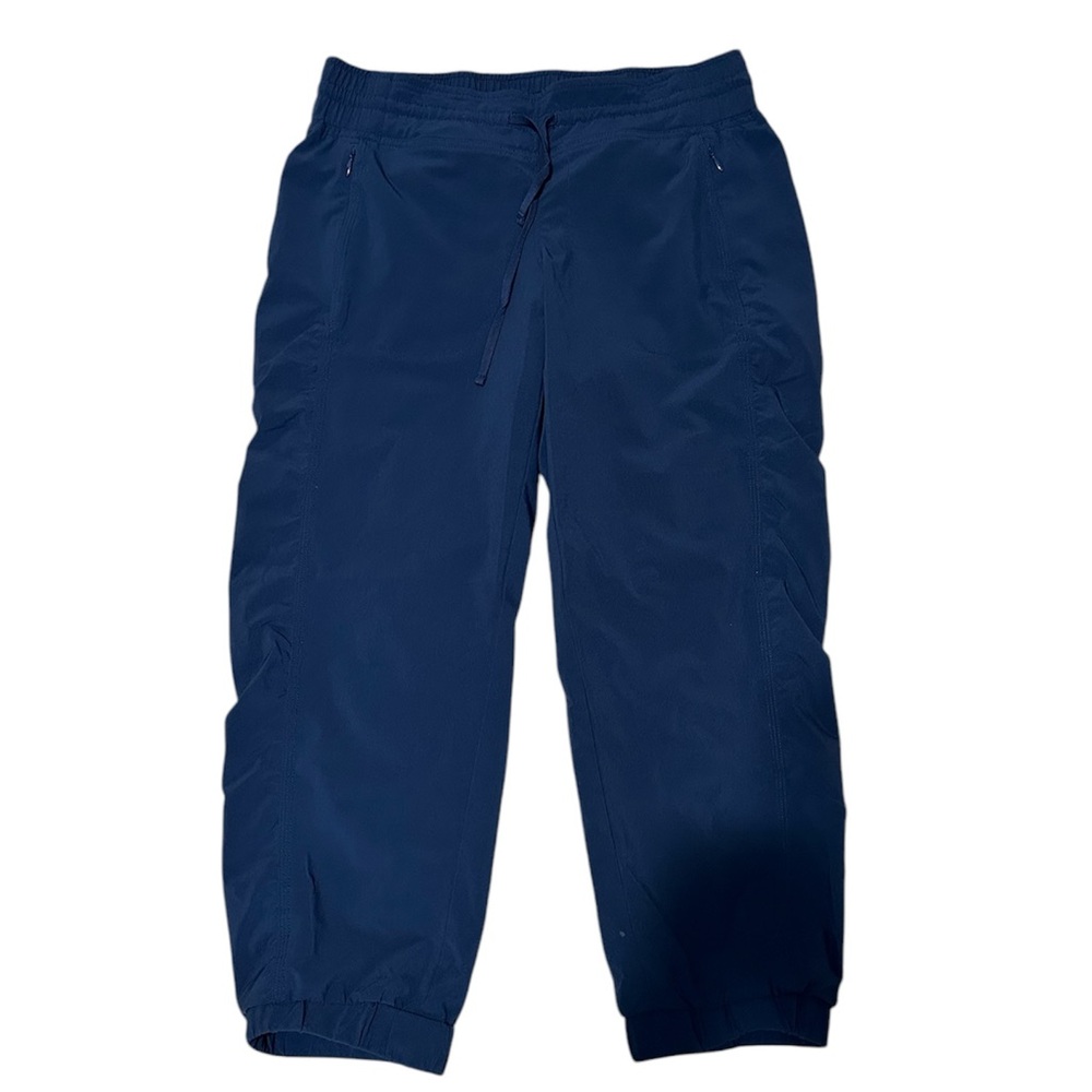 Athleta Women’s 8 La Viva Crop Jogger Pants Navy Pockets